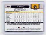 2026 Topps Chrome Sal Frelick #60 Milwaukee Brewers - back