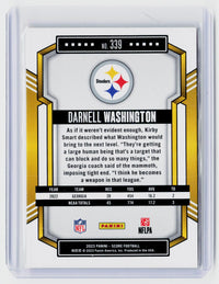 2023 Panini Score Darnell Washington Rookie Red #339 /565 - back