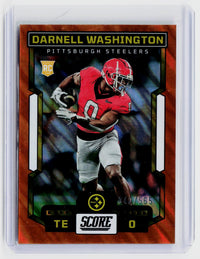 2023 Panini Score Darnell Washington Rookie Red #339 /565 - front