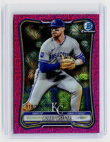 2026 Topps Bowman Chrome Bobby Witt Jr. #25 Fuchsia Lava Refractor /250 - front