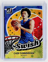 2025-26 Panini Donruss Swish Cade Cunningham #10 /35 - front