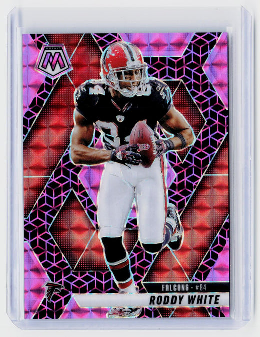 2025 Panini Mosaic Football Roddy White #21 Atlanta Falcons Serial-Numbered 01/13 - front