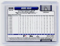 2026 Topps Series Two Miguel Rojas Green Foil #502 /399 Dodgers - back