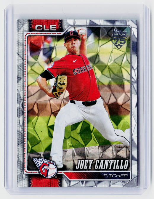 2026 Topps Series 2 Joey Cantillo #691 Cleveland Guardians - front