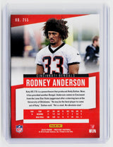 2019 Panini Prestige Extra Points Red Rodney Anderson Rookie RC /399 #255 - back