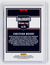 2024 Panini USA Baseball Stars & Stripes Christian Moore #88 Green - back