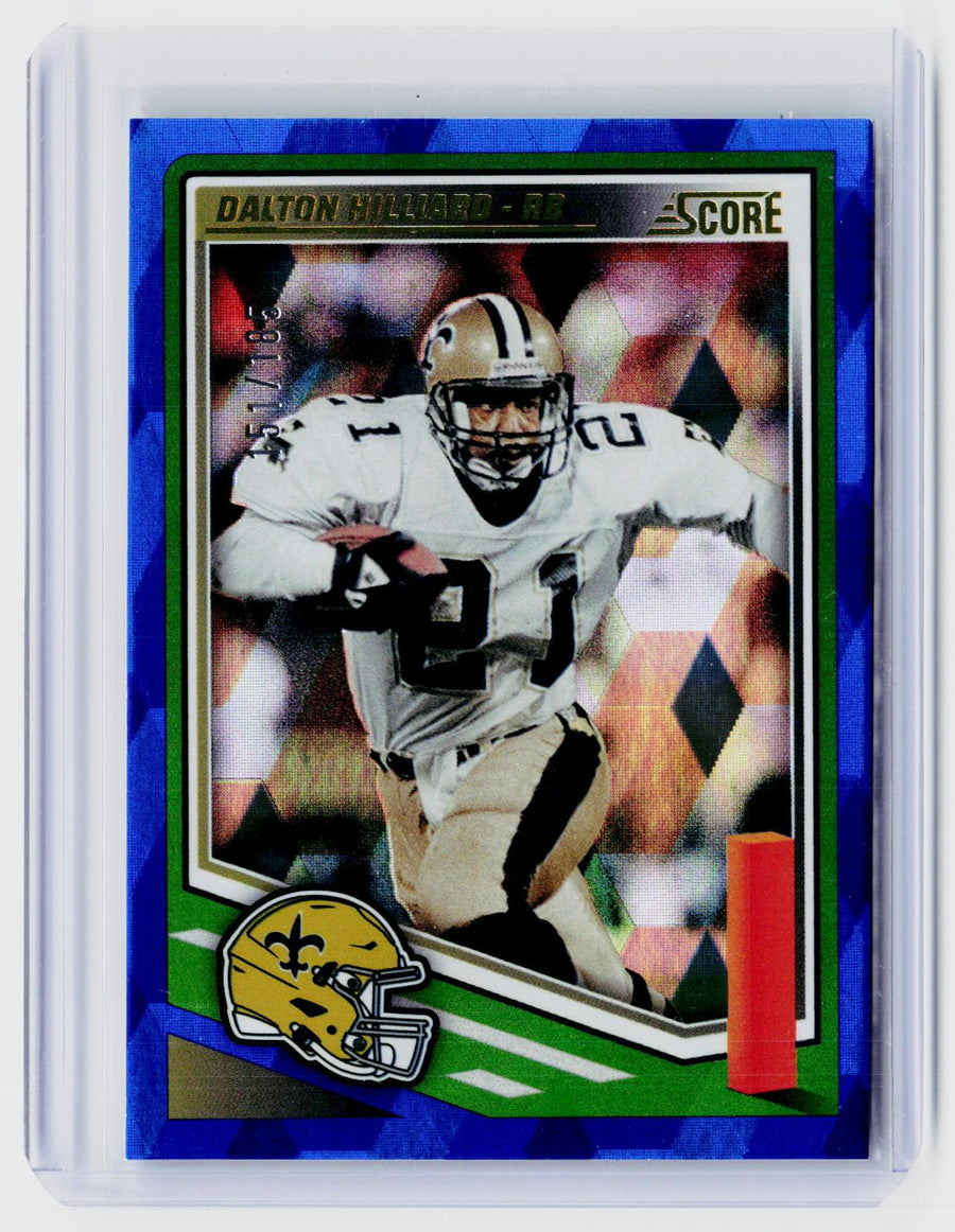 2025 Panini Score Football Dalton Hilliard New Orleans Saints #12 - front