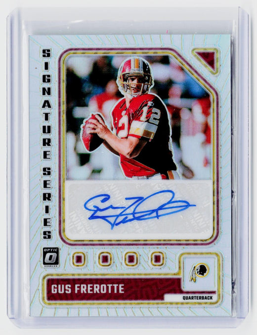 2023 Panini Donruss Optic Football Signature Series Gus Frerotte Autograph SS-GF - front