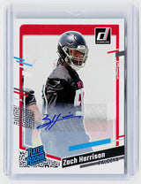 2023 Panini Donruss Rated Rookie Autographs Zach Harrison #306 - front