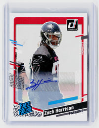2023 Panini Donruss Rated Rookie Autographs Zach Harrison #306 - front