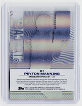 2025 Topps Signature Class SC-7 Peyton Manning Indianapolis Colts - back