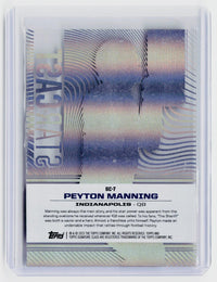 2025 Topps Signature Class SC-7 Peyton Manning Indianapolis Colts - back