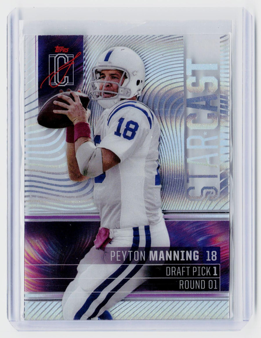 2025 Topps Signature Class SC-7 Peyton Manning Indianapolis Colts - front