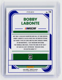 2026 Panini Donruss Racing Bobby Labonte Prizm #74 - back
