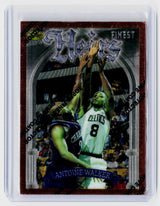 1996-97 Topps Finest Antoine Walker #224 Boston Celtics Rookie Card - front