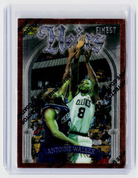 1996-97 Topps Finest Antoine Walker #224 Boston Celtics Rookie Card - front
