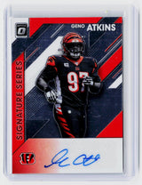 2020 Panini Donruss Optic Signature Series Geno Atkins Autograph #SS-GA - front