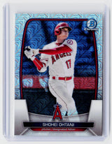 2023 Bowman Chrome Cosmic Refractor #51 Shohei Ohtani Los Angeles Angels - front