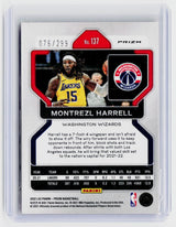 2021-22 Panini Prizm Montrezl Harrell Red #137 /299 Washington Wizards - back