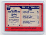 2026 Topps Chrome All-Star Shohei Ohtani ASC-50 Los Angeles Dodgers - back