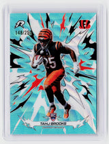 2025 Topps Rookie Rush Tahj Brooks RC #119 /250 Cincinnati Bengals - front