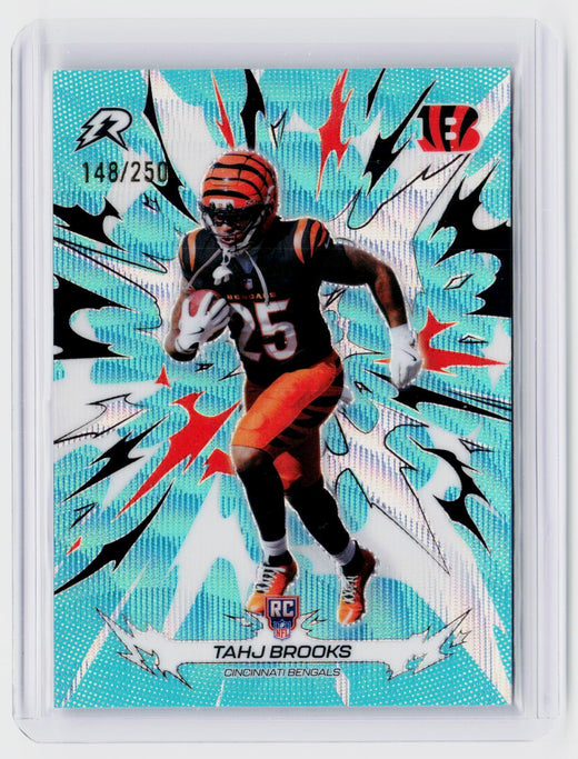 2025 Topps Rookie Rush Tahj Brooks RC #119 /250 Cincinnati Bengals - front
