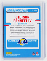 2023 Panini Donruss Optic Pink Rated Rookie Stetson Bennett IV #267 - back