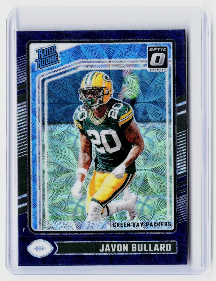2024 Panini Donruss Optic Javon Bullard Rated Rookie Blue Hyper #246 - front