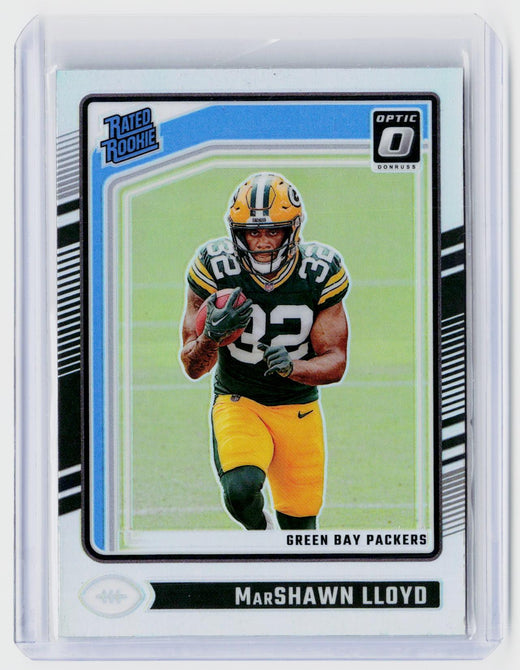 2024 Panini Donruss Optic Football MarShawn Lloyd Rated Rookie #275 - front