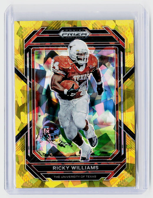 2023 Panini Prizm Draft Picks Ricky Williams Gold Ice Prizm #94 Texas Longhorns - front