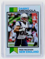 2024 Topps Composite Football Danny Amendola Refractor New England Patriots - front