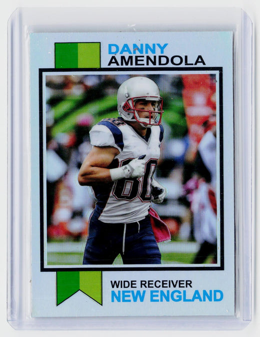 2024 Topps Composite Football Danny Amendola Refractor New England Patriots - front