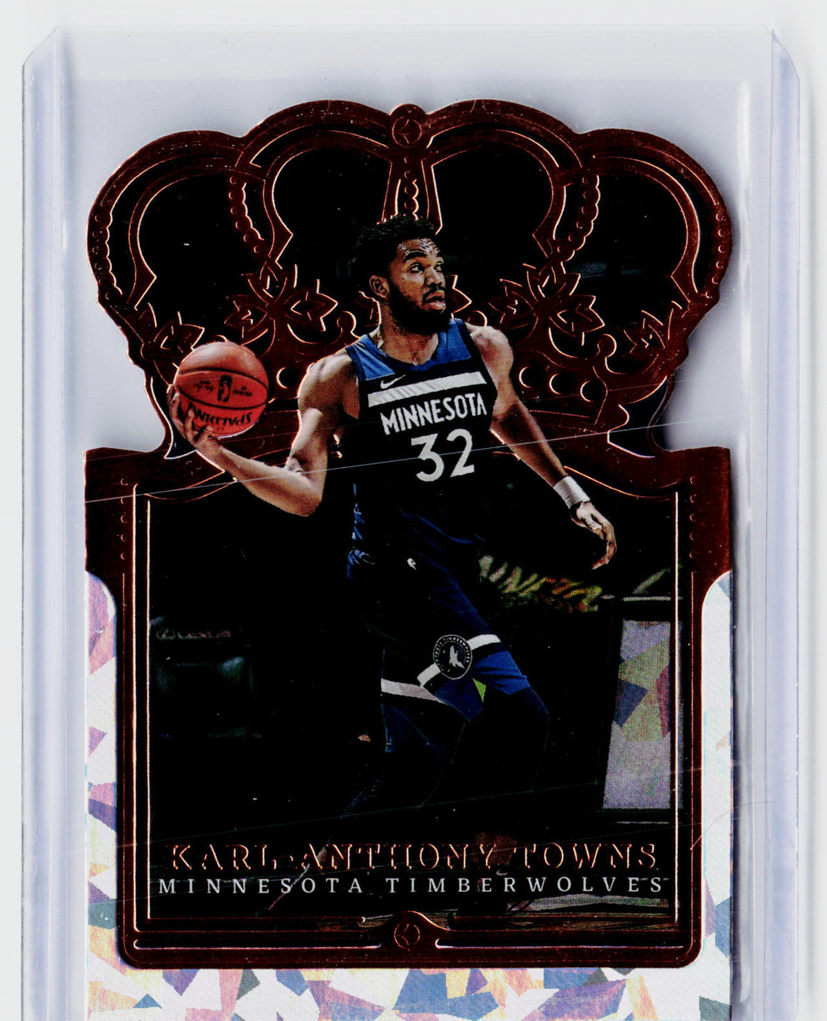 2021-22 Panini Crown Royale Basketball Karl-Anthony Towns #24 Minnesota Timberwolves - front