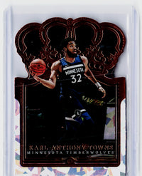 2021-22 Panini Crown Royale Basketball Karl-Anthony Towns #24 Minnesota Timberwolves - front