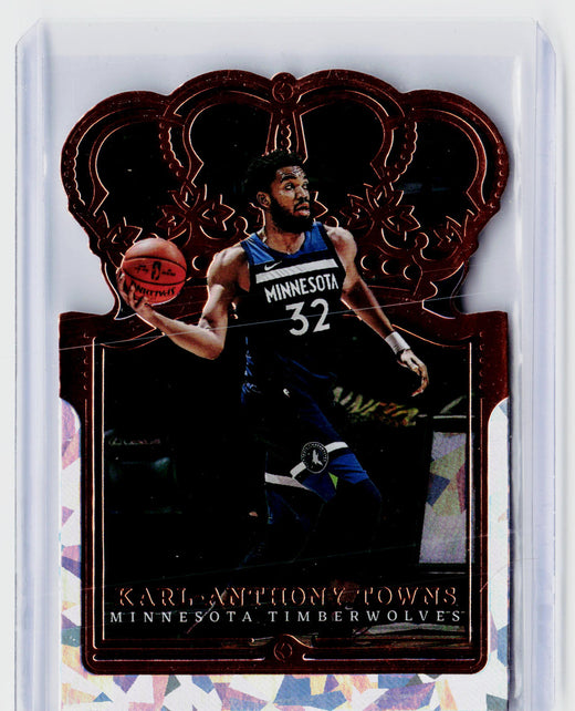 2021-22 Panini Crown Royale Basketball Karl-Anthony Towns #24 Minnesota Timberwolves - front
