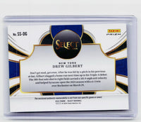 2024 Panini Select Selective Swatches Drew Gilbert Rookie Memorabilia Card SS-DG - back