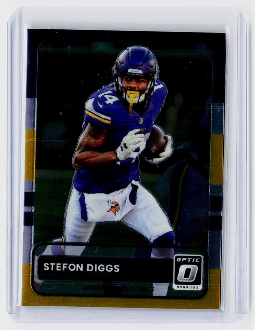 2025 Donruss Optic #18 Stefon Diggs 2015 Retro - front