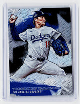 2026 Topps Stars of MLB Yoshinobu Yamamoto #SMLB-43 Los Angeles Dodgers - front