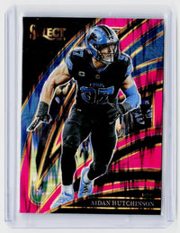 2025 Panini Select Football Aidan Hutchinson Club Level #271 Detroit Lions - front