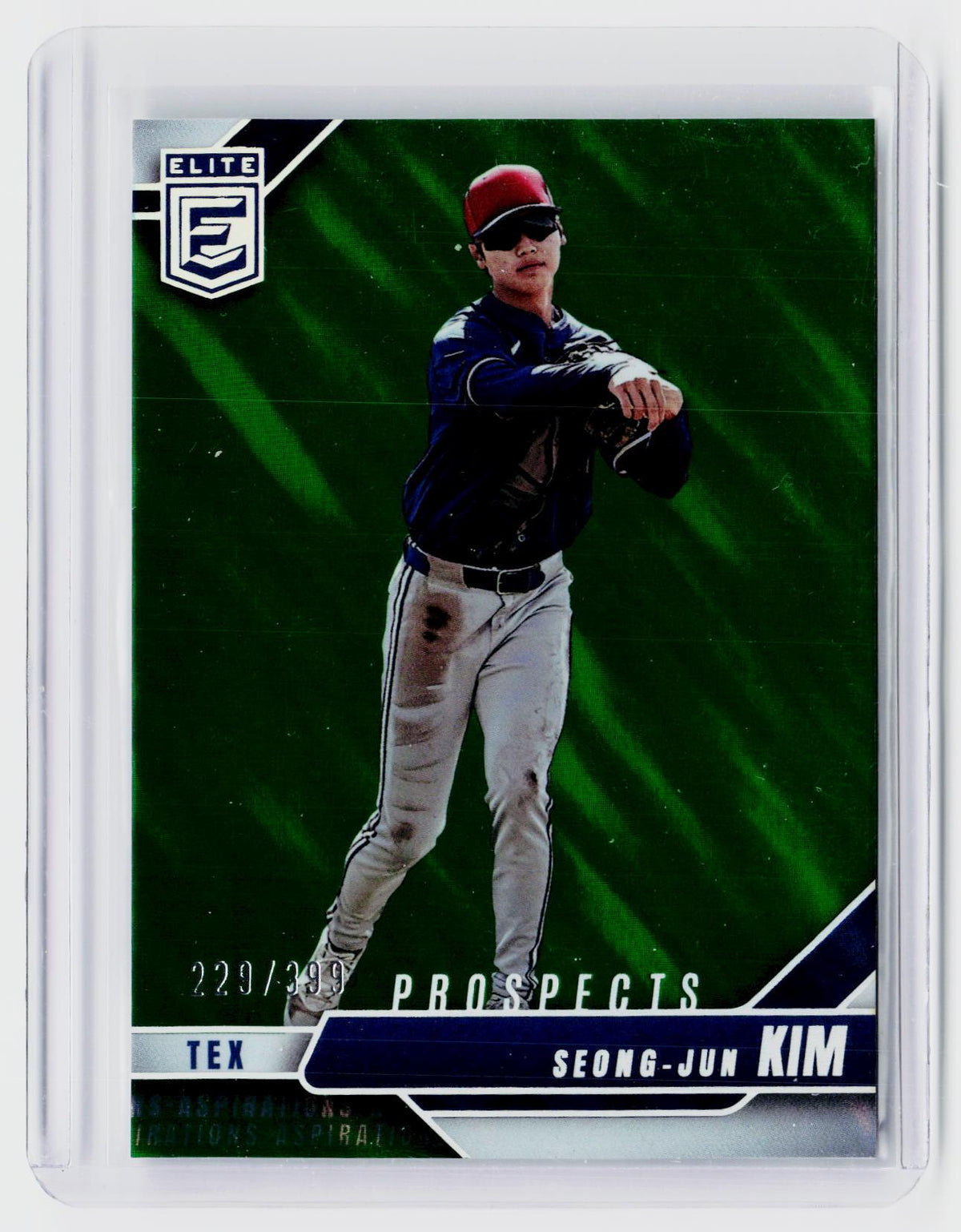 2026 Panini Donruss Elite Baseball Prospects #142 Seong-Jun Kim /399 - front