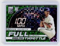 2026 Panini Donruss Elite Full Throttle Brandon Sproat RC #12 Milwaukee Brewers - front