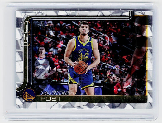 2025 Topps Basketball Quinten Post #139 Golden State Warriors Rookie Card - front