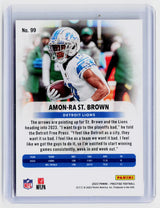 2023 Panini Prestige Xtra Points Amon-Ra St. Brown #99 /599 - back