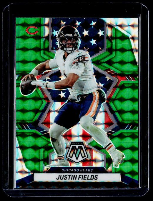 2022 Panini Mosaic Football Justin Fields #268 Chicago Bears - front