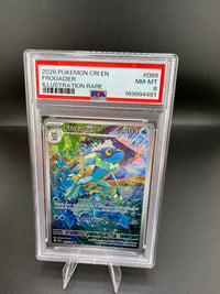 2026 Pokémon TCG Frogadier Illustration Rare #089/086 PSA 8 - front