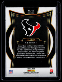 2024 Panini Select Football Concourse C.J. Stroud #42 Texans - back
