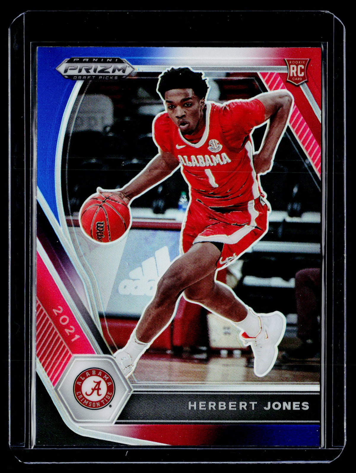 2021 Panini Prizm Draft Picks Herbert Jones #33 Rookie Card - front