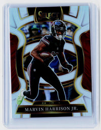 2025 Panini Select Football Marvin Harrison Jr. Concourse #22 Arizona Cardinals - front