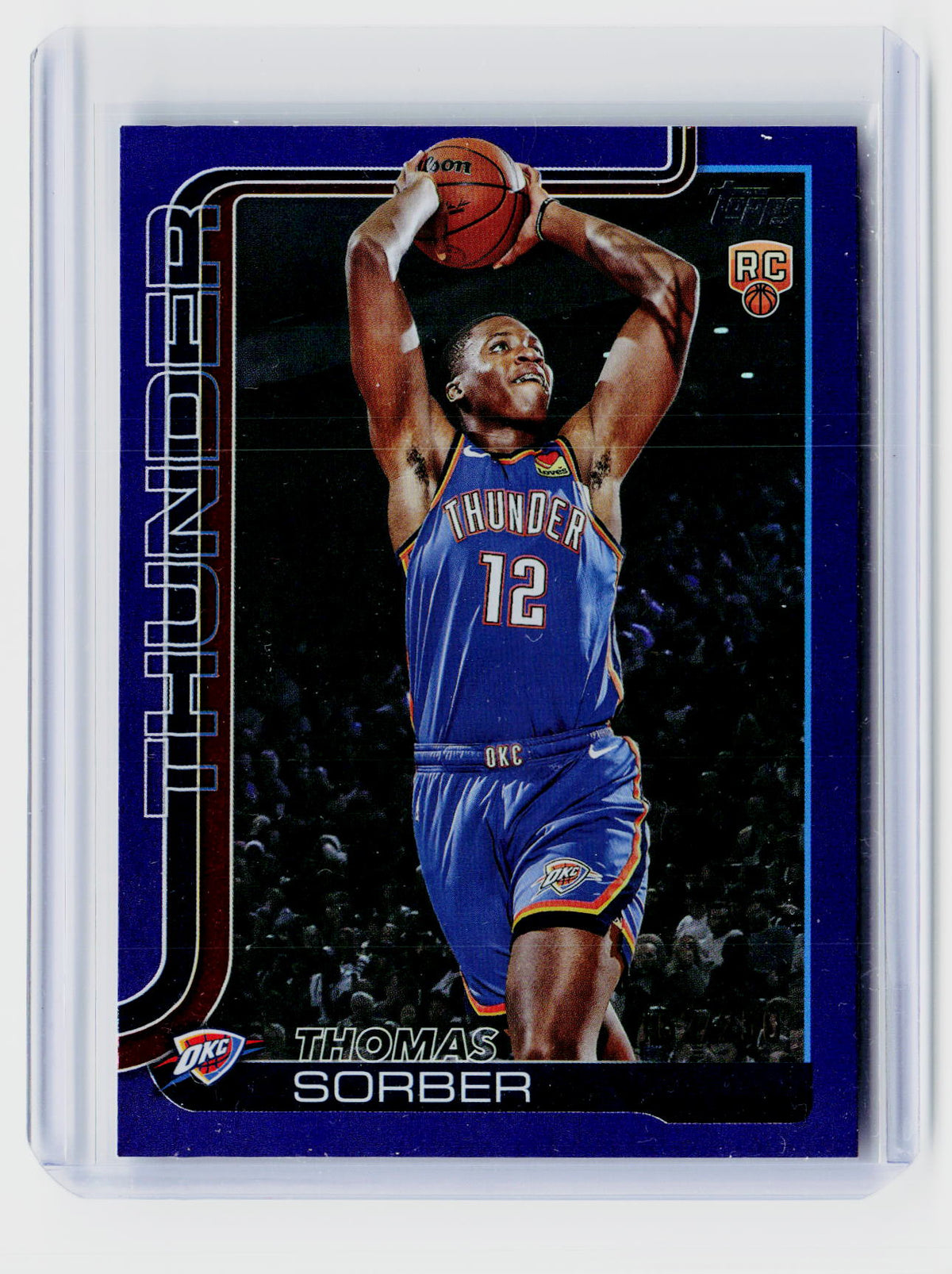 2025 Topps Flagship Thomas Sorber Rookie Card #215 - front