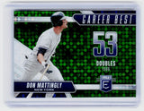 2026 Panini Donruss Elite Baseball Career Best Don Mattingly #7 - front